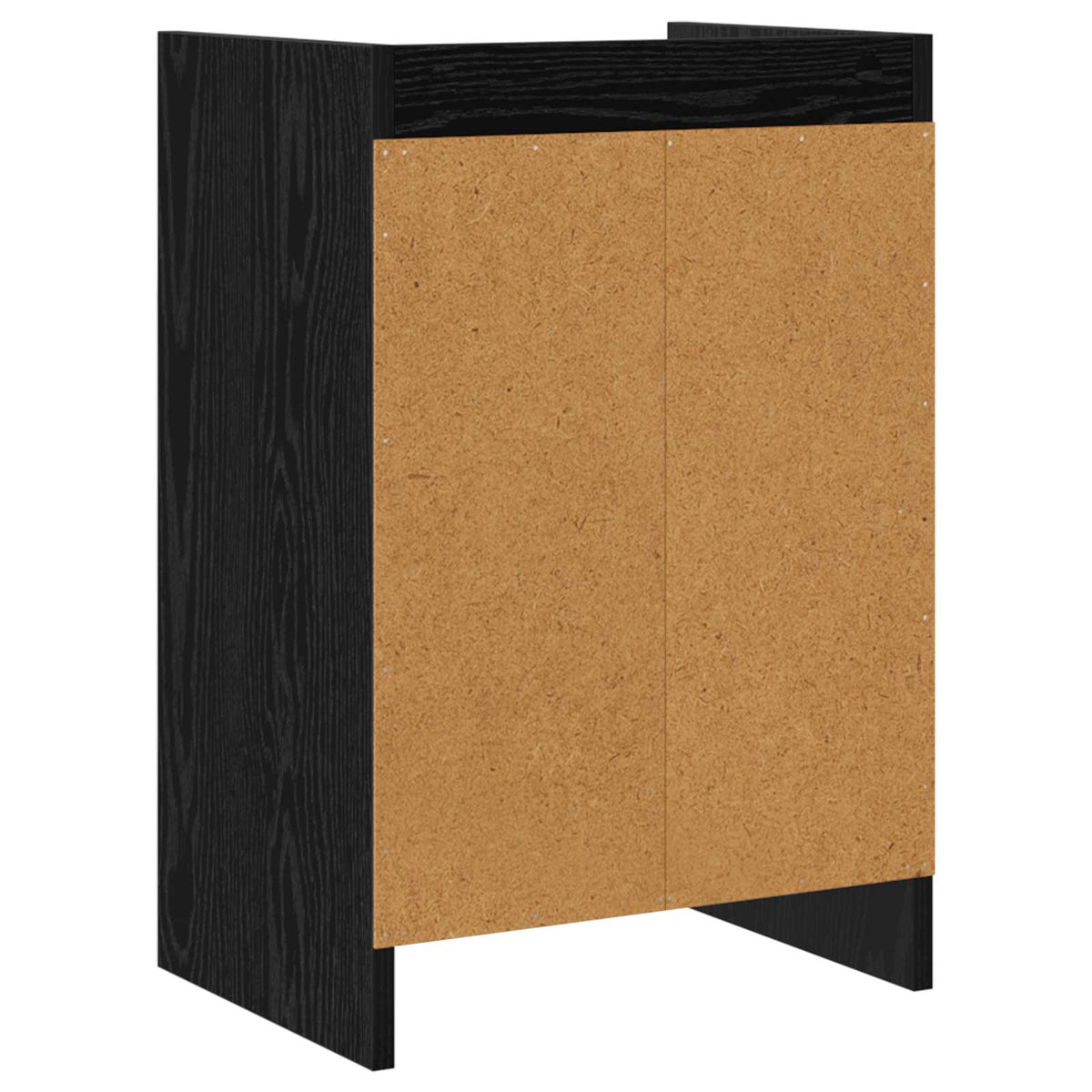 Nachttische 2 stk. Schwarze Eiche 40 x 30 x 60 cm Holzwerkstoff