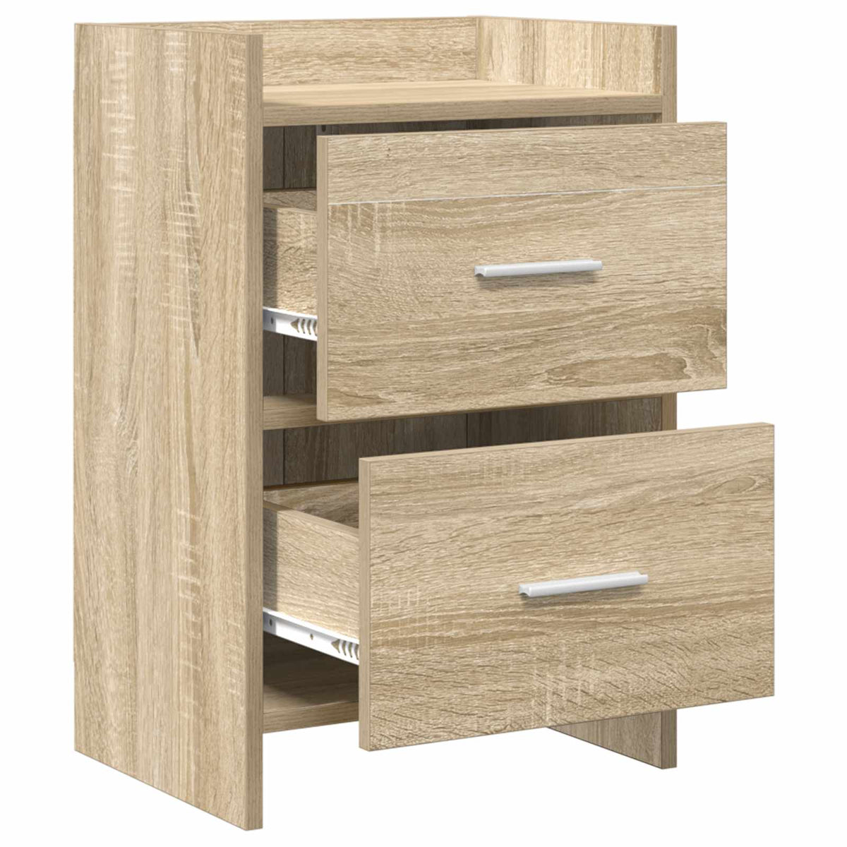Nachttische Sonoma-Eiche 40 x 30 x 60 cm Holzwerkstoff
