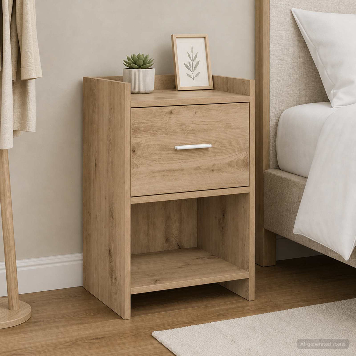 Nachttische Artisan-Eiche 40 x 30 x 60 cm Holzwerkstoff