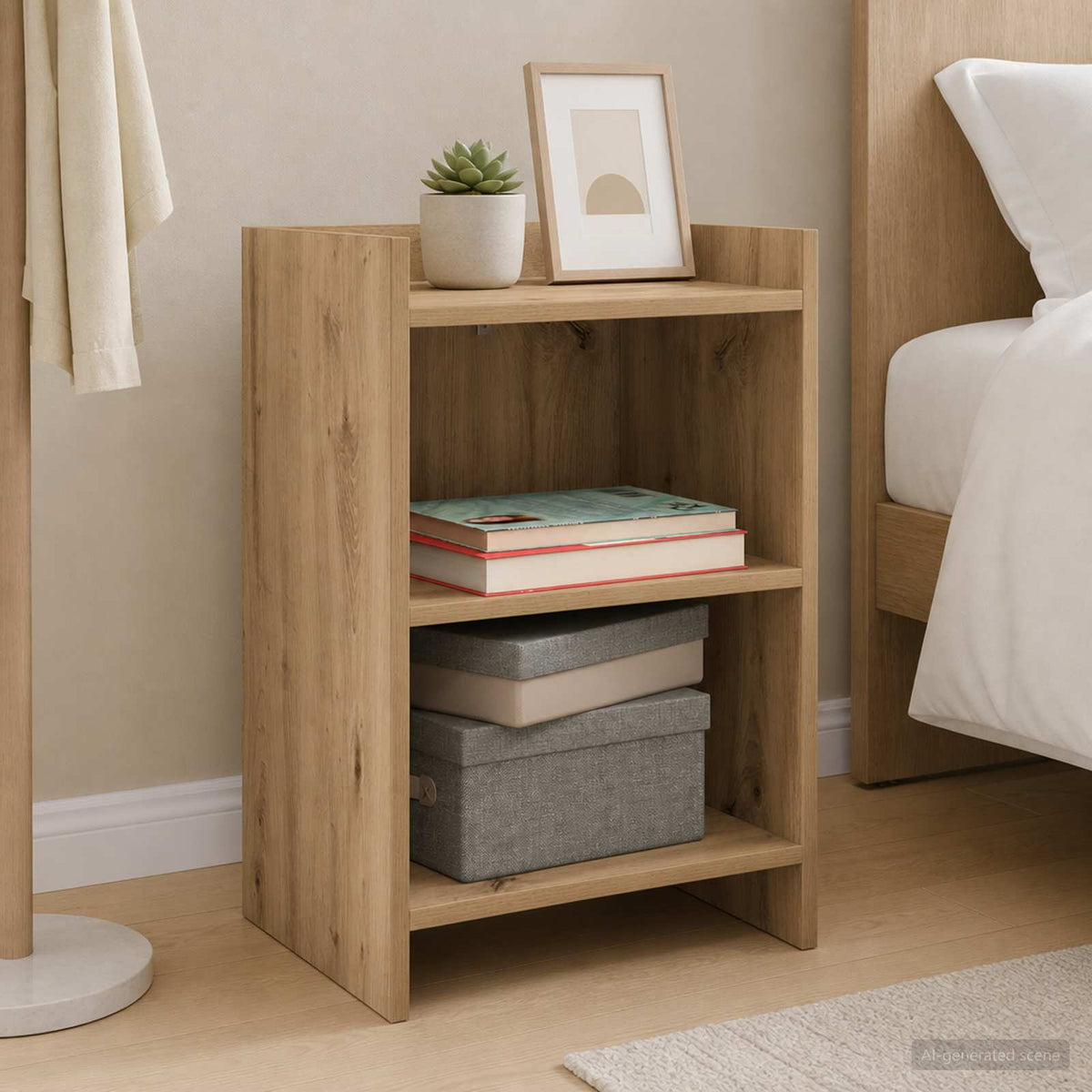 Nachttische Artisan-Eiche 40 x 30 x 60 cm Holzwerkstoff