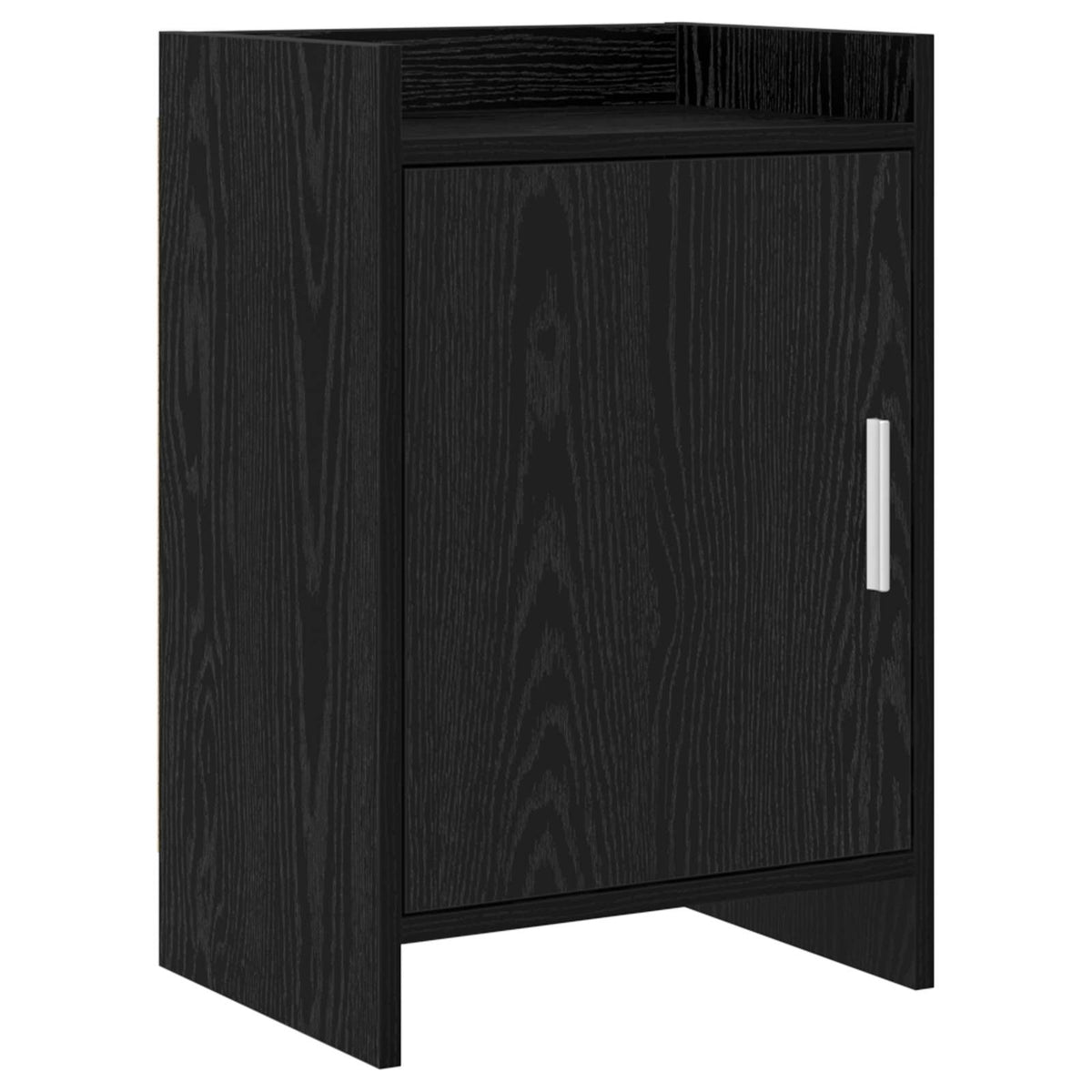 Nachttische Schwarz Eichen-Optik 40 x 30 x 60 cm Holzwerkstoff