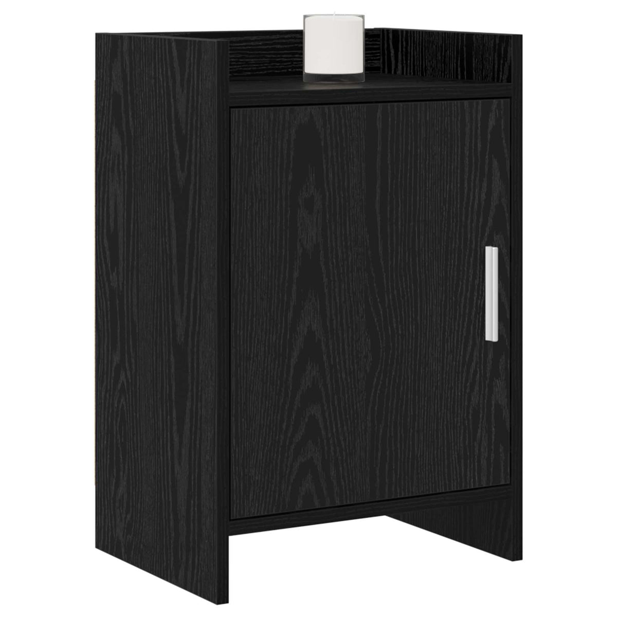 Nachttische Schwarz Eichen-Optik 40 x 30 x 60 cm Holzwerkstoff