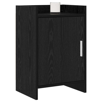 Nachttische 2 stk. Schwarze Eiche 40 x 30 x 60 cm Holzwerkstoff