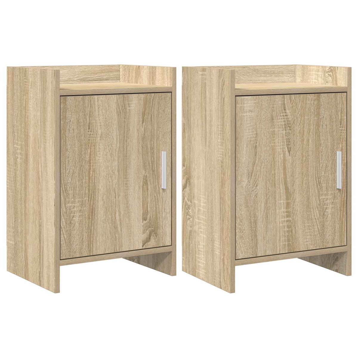 Nachttische 2 stk. Sonoma-Eiche 40 x 30 x 60 cm Holzwerkstoff
