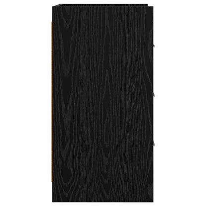 Nachttische Schwarze Eiche 40 x 36 x 70 cm Holzwerkstoff