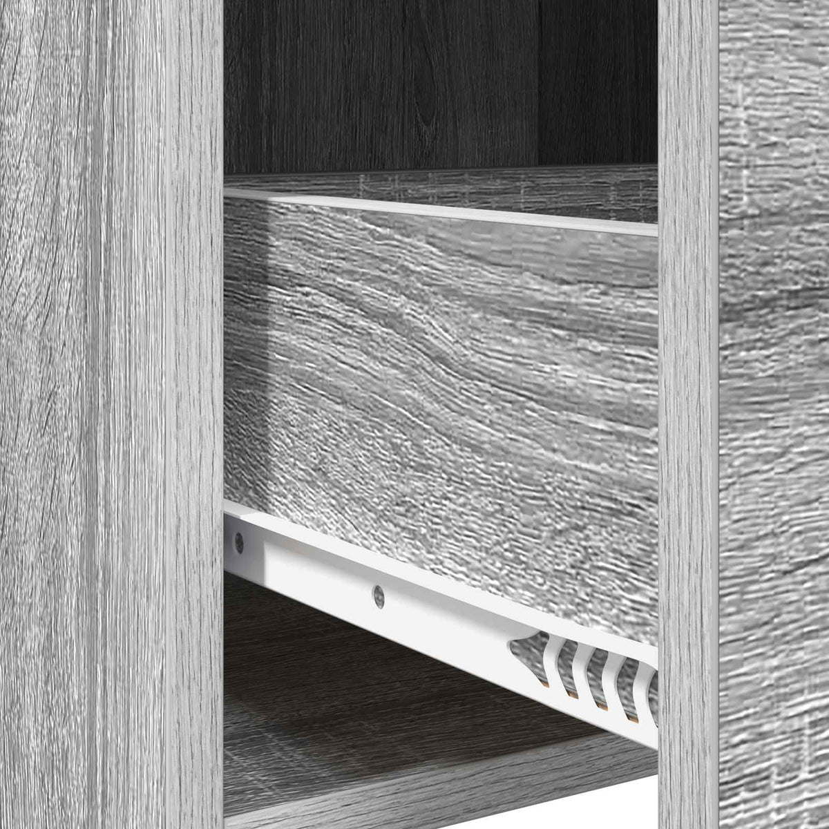 Nachttische Grau Sonoma 40 x 36 x 70 cm Holzwerkstoff