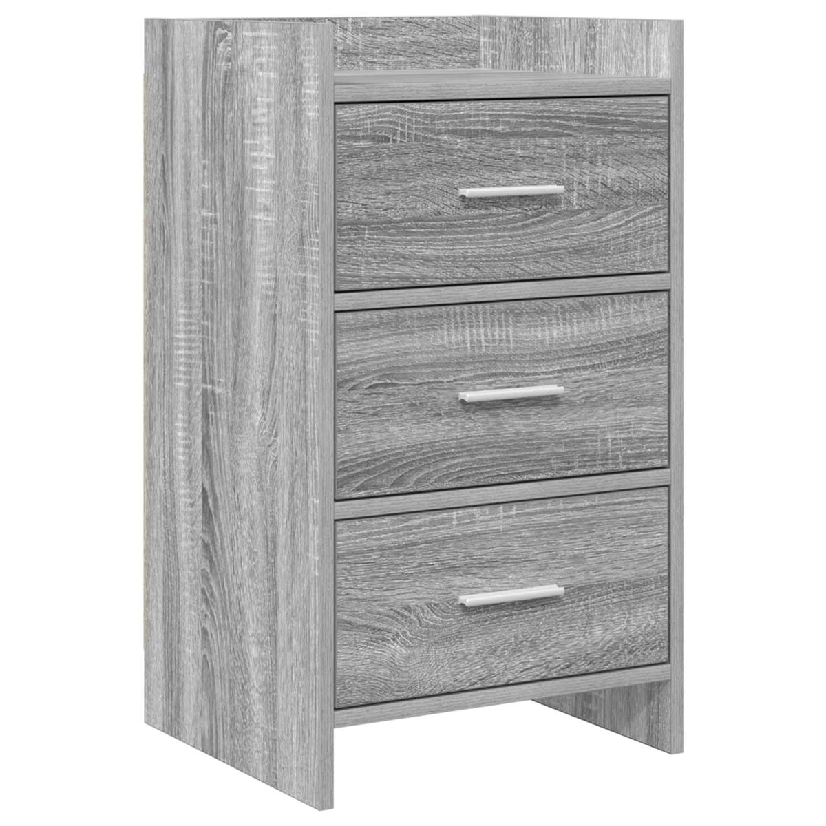 Nachttische Grau Sonoma 40 x 36 x 70 cm Holzwerkstoff