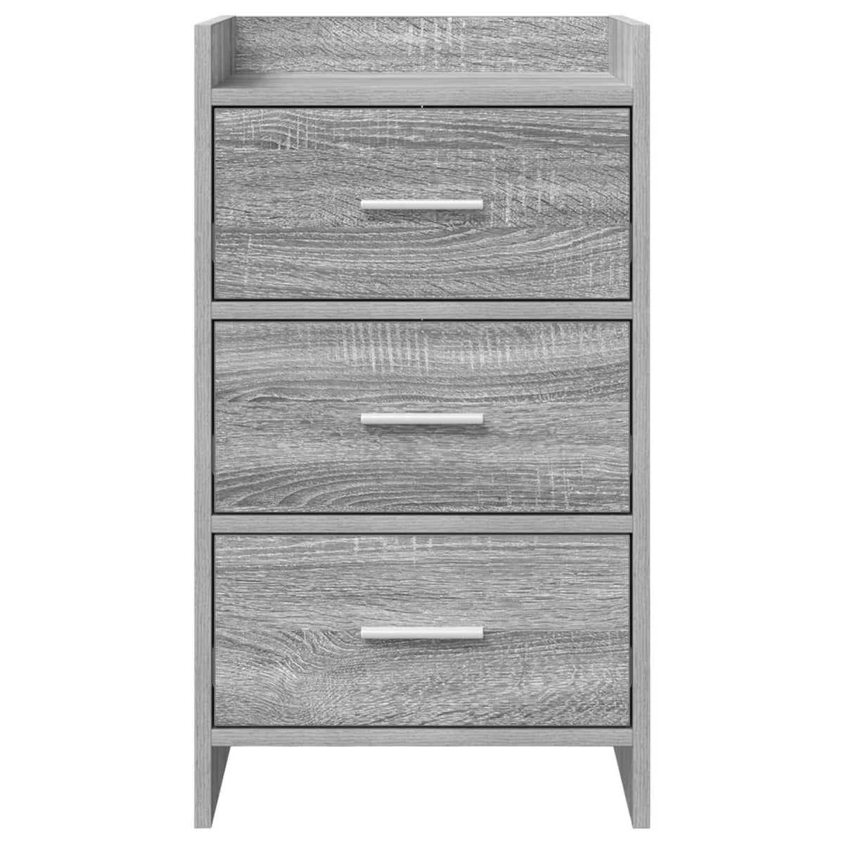 Nachttische Grau Sonoma 40 x 36 x 70 cm Holzwerkstoff