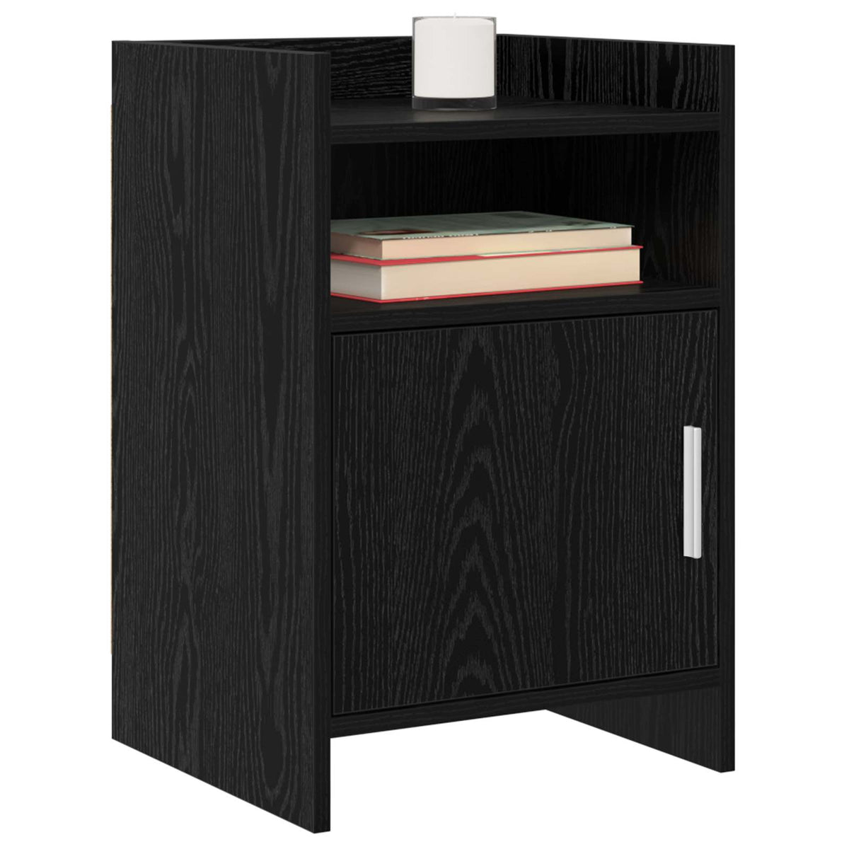 Nachttische Schwarze Eiche 40 x 36 x 60 cm Holzwerkstoff