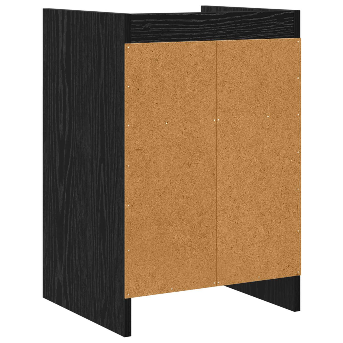Nachttische 2 stk. Schwarze Eiche 40 x 36 x 60 cm Holzwerkstoff