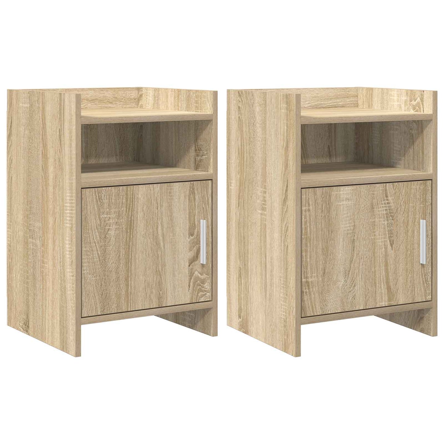 Nachttische 2 stk. Sonoma-Eiche 40 x 36 x 60 cm Holzwerkstoff