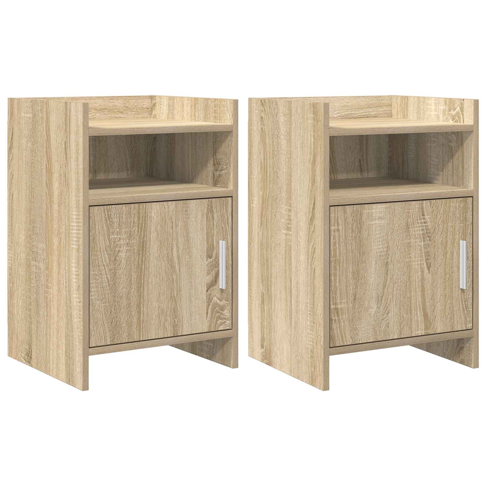 Nachttische 2 stk. Sonoma-Eiche 40 x 36 x 60 cm Holzwerkstoff