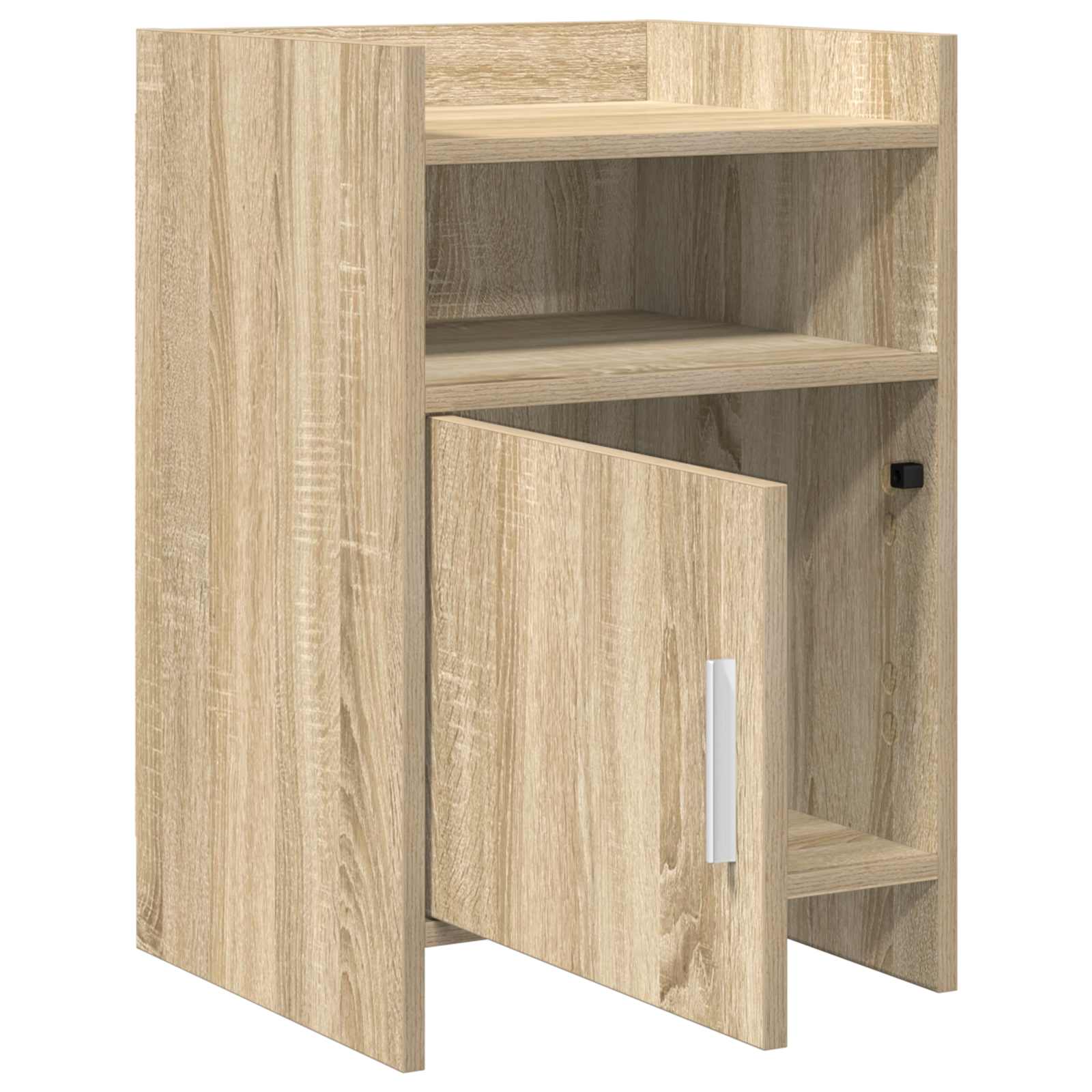Nachttische 2 stk. Sonoma-Eiche 40 x 36 x 60 cm Holzwerkstoff