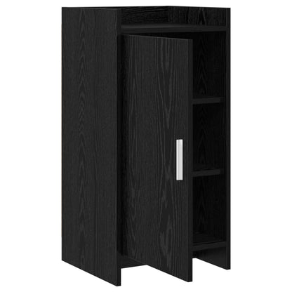 Sideboard Schwarze Eiche 40 x 36 x 80 cm Holzwerkstoff