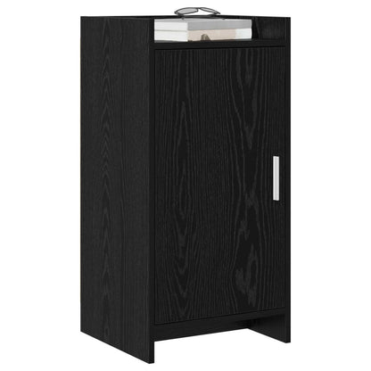 Sideboard Schwarze Eiche 40 x 36 x 80 cm Holzwerkstoff