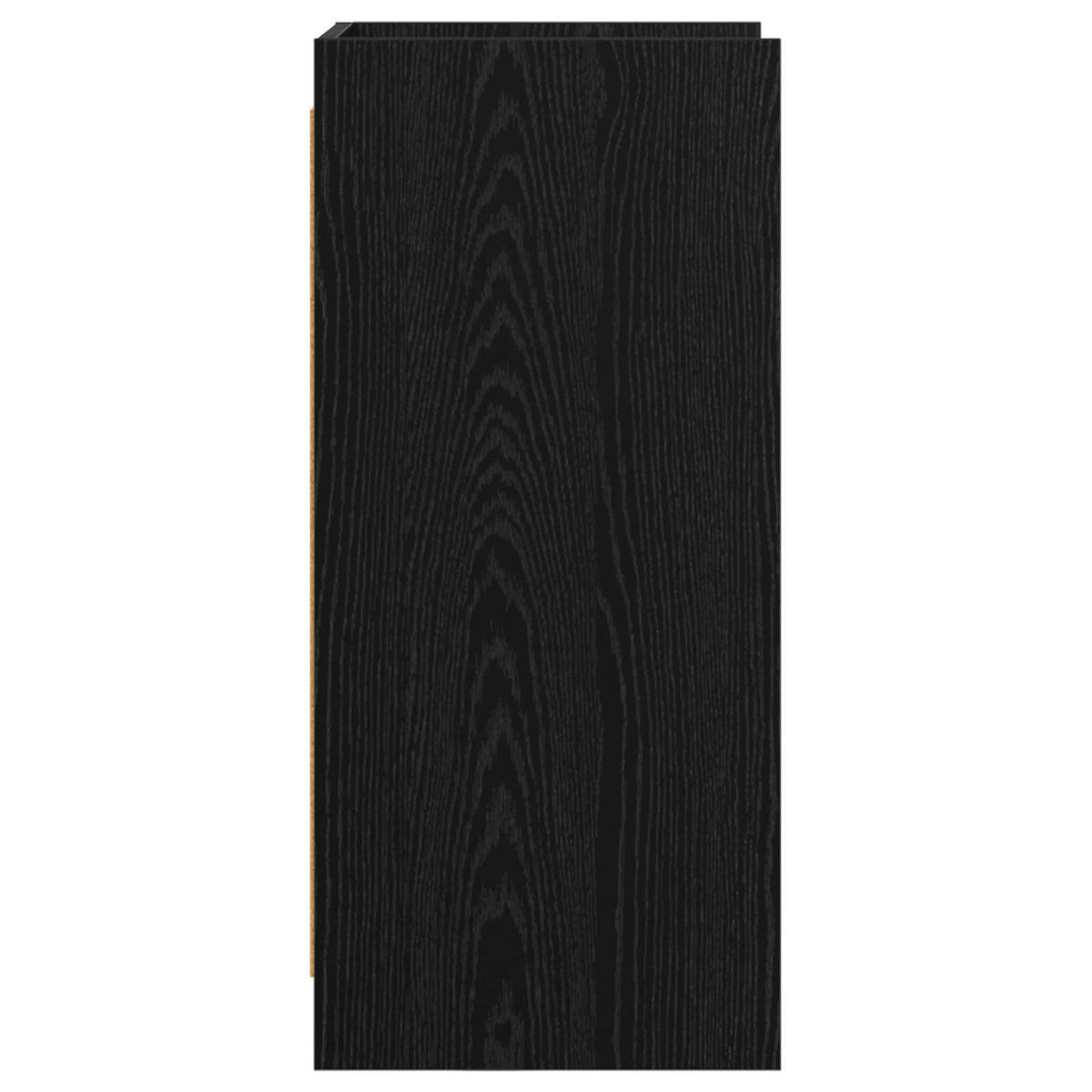 Sideboard Schwarze Eiche 40 x 36 x 80 cm Holzwerkstoff