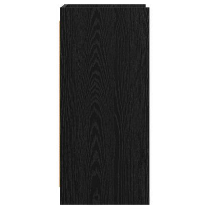 Sideboard Schwarze Eiche 40 x 36 x 80 cm Holzwerkstoff