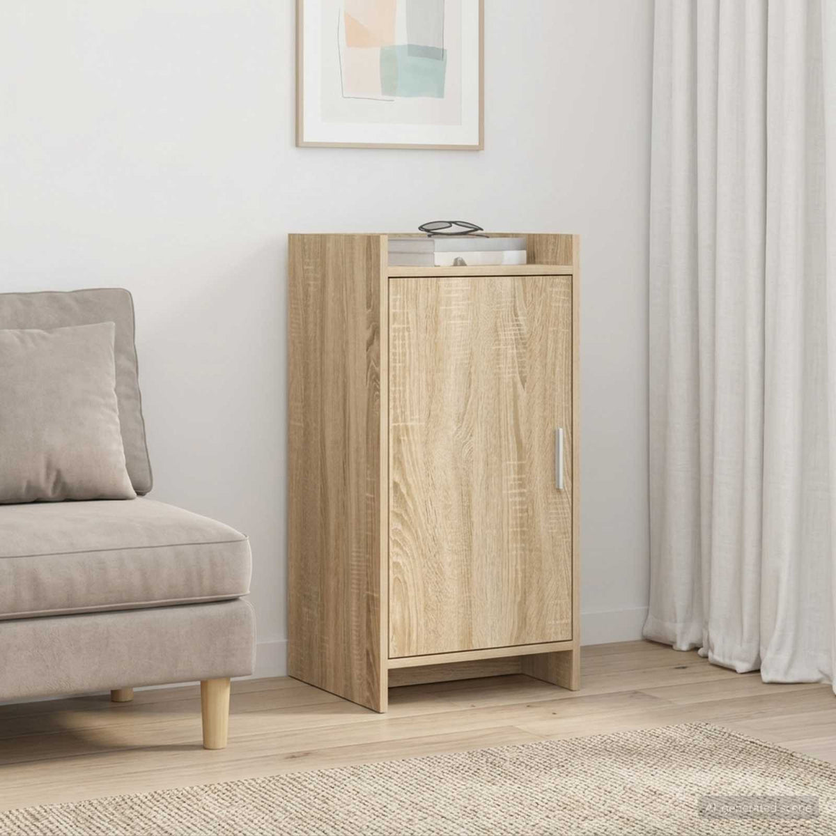 Sideboard Sonoma-Eiche 40 x 36 x 80 cm Holzwerkstoff