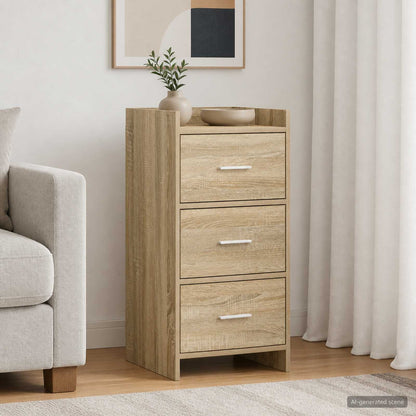 Sideboard Sonoma-Eiche 40 x 36 x 80 cm Holzwerkstoff