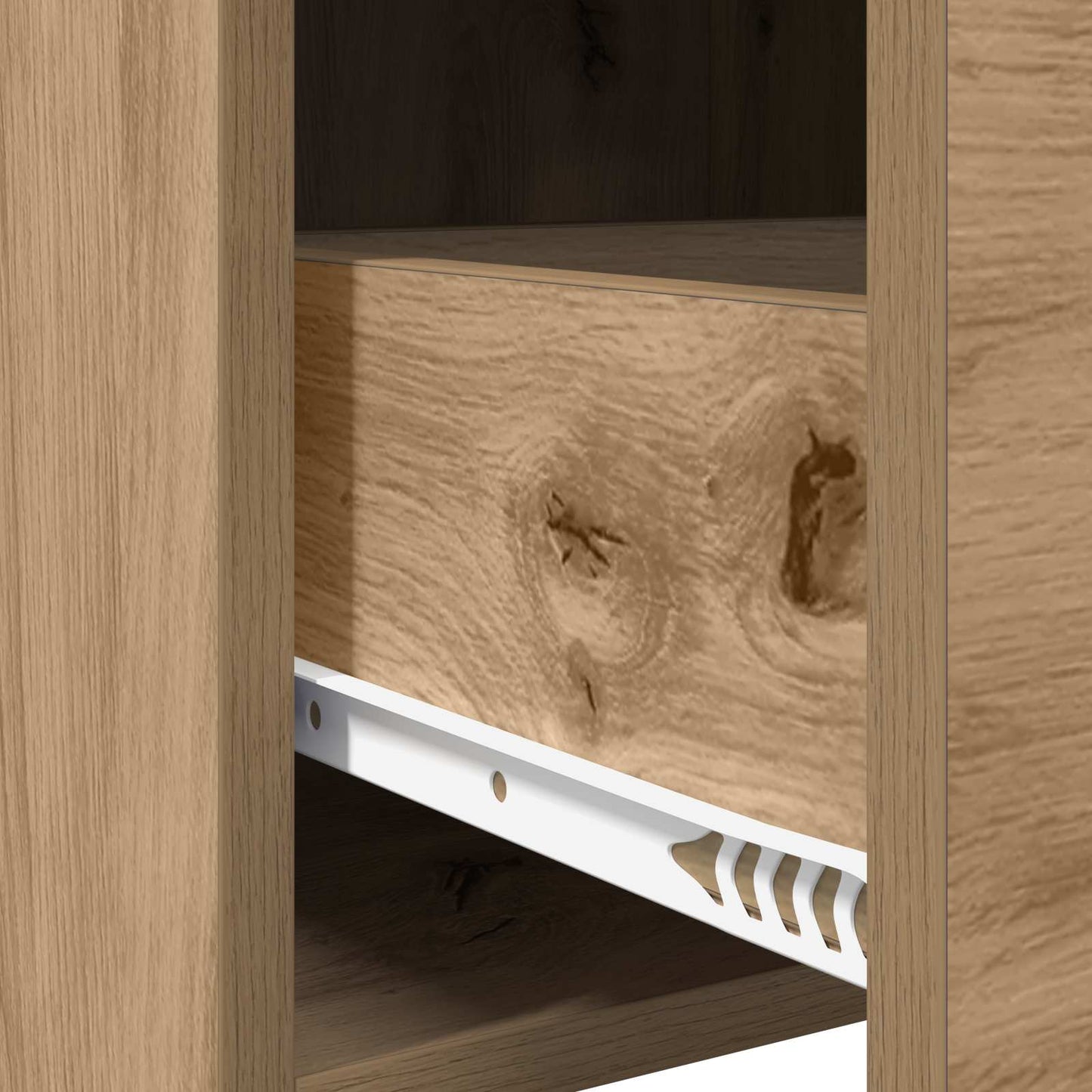 Sideboard Artisan-Eiche 40 x 36 x 80 cm Holzwerkstoff