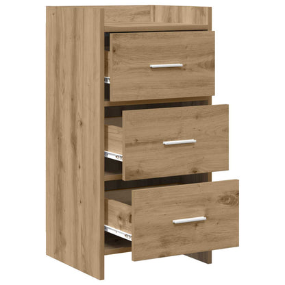 Sideboard Artisan-Eiche 40 x 36 x 80 cm Holzwerkstoff
