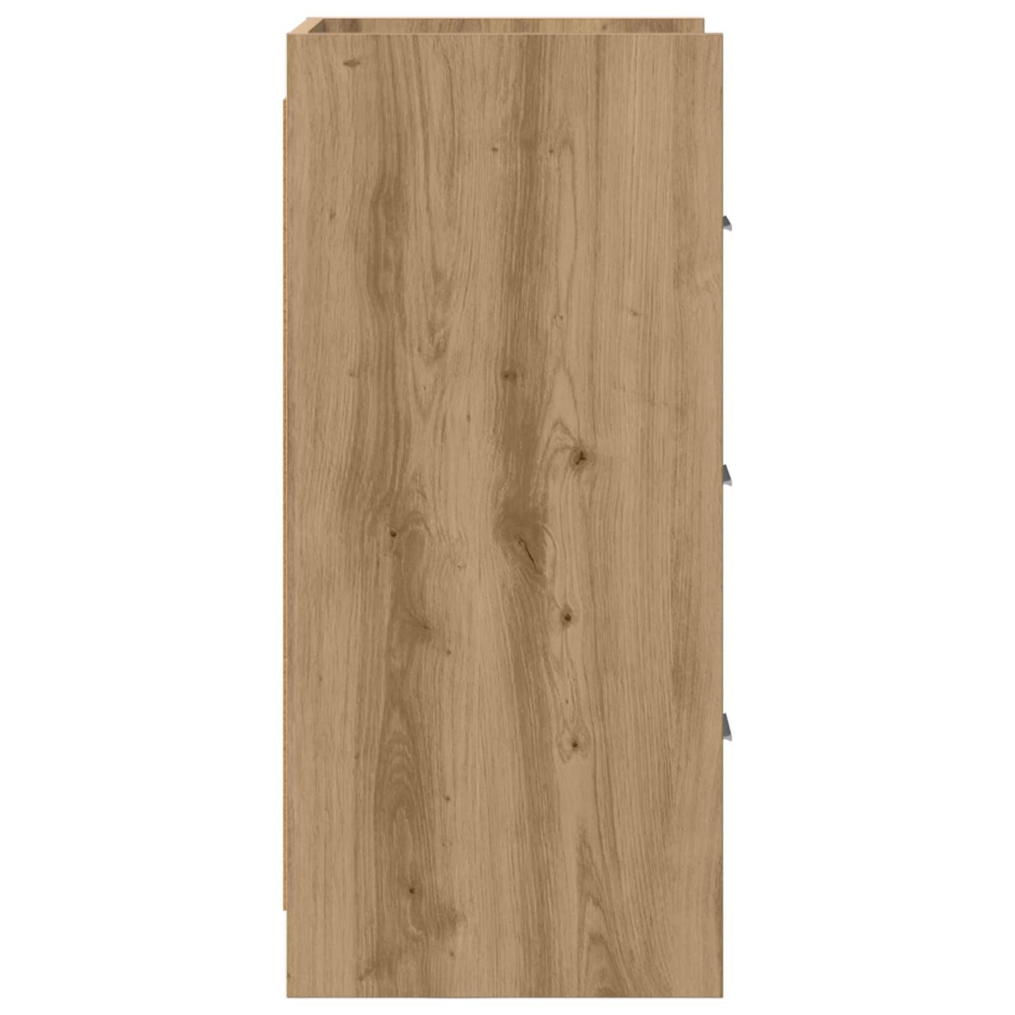 Sideboard Artisan-Eiche 40 x 36 x 80 cm Holzwerkstoff