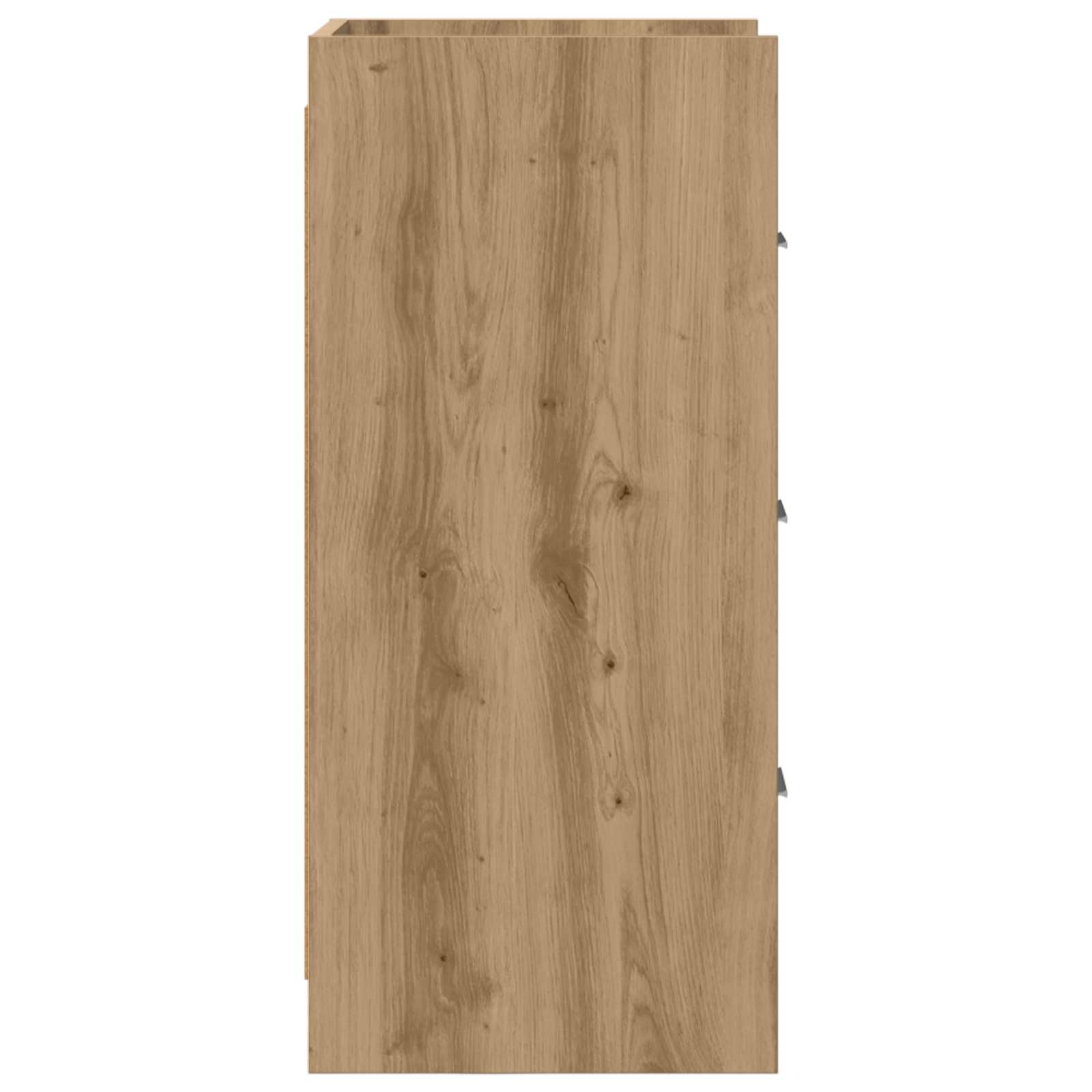 Sideboard Artisan-Eiche 40 x 36 x 80 cm Holzwerkstoff