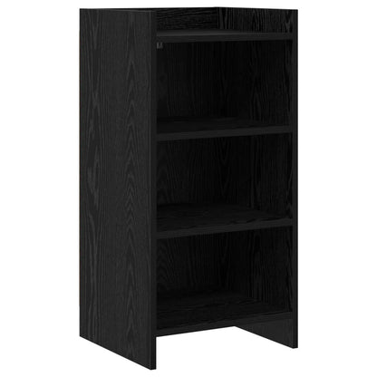 Sideboard Schwarze Eiche 40 x 36 x 80 cm Holzwerkstoff