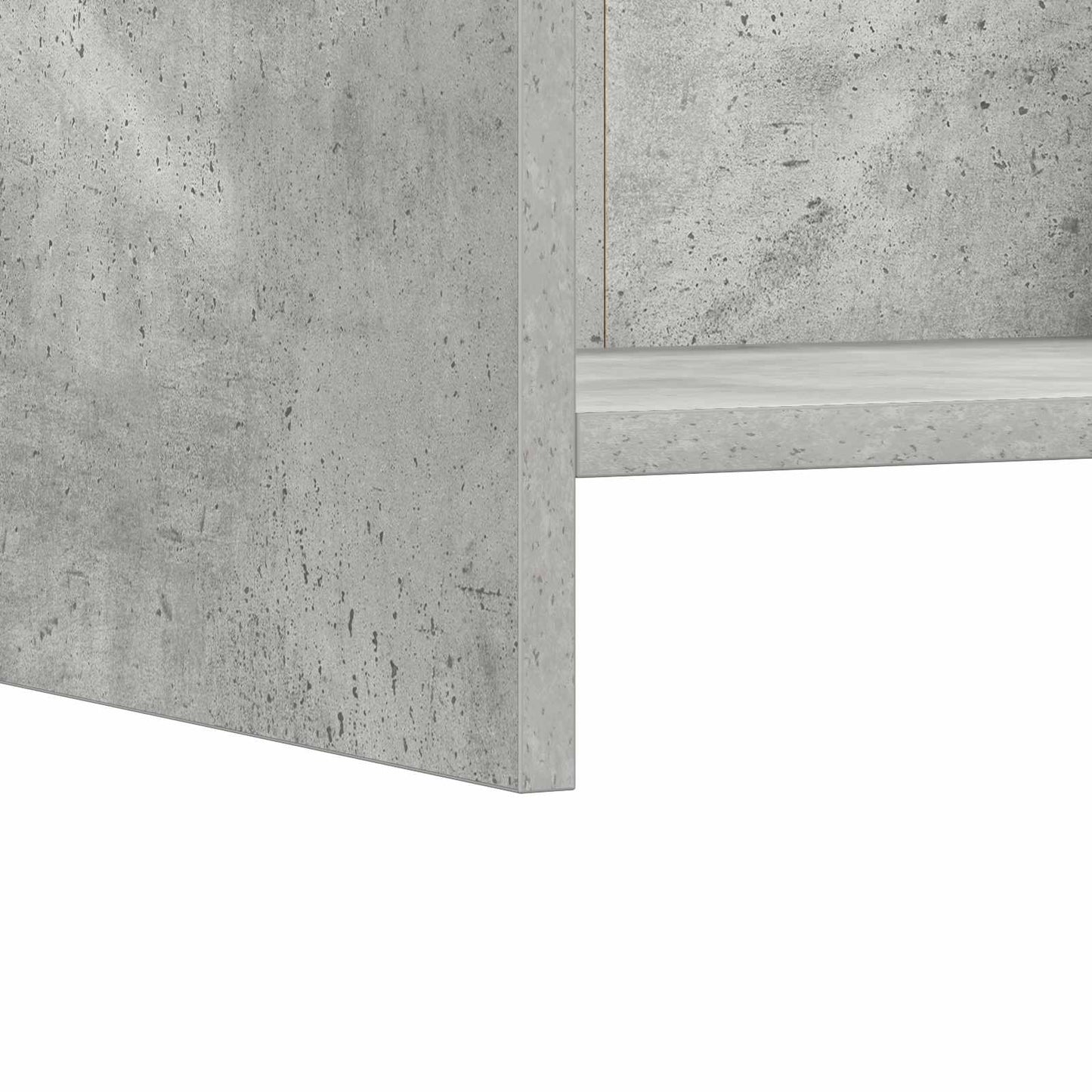 Sideboard Betongrau 40 x 36 x 80 cm Holzwerkstoff