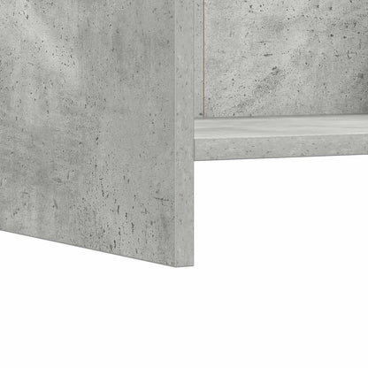 Sideboard Betongrau 40 x 36 x 80 cm Holzwerkstoff