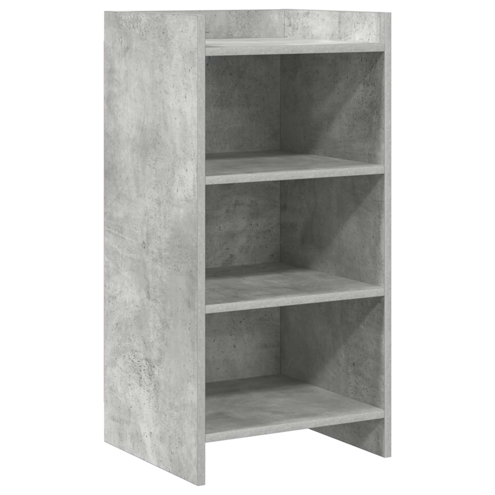 Sideboard Betongrau 40 x 36 x 80 cm Holzwerkstoff