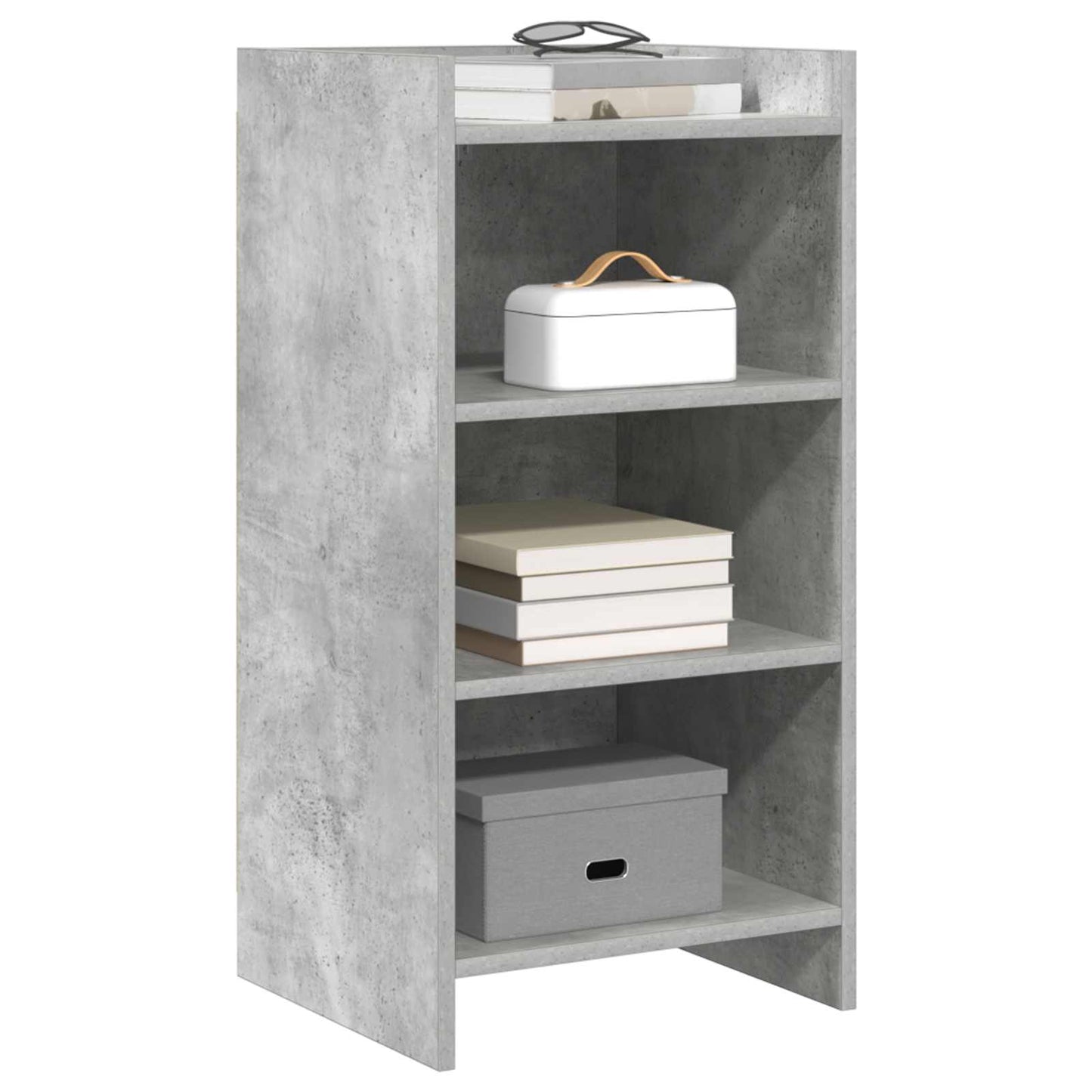 Sideboard Betongrau 40 x 36 x 80 cm Holzwerkstoff