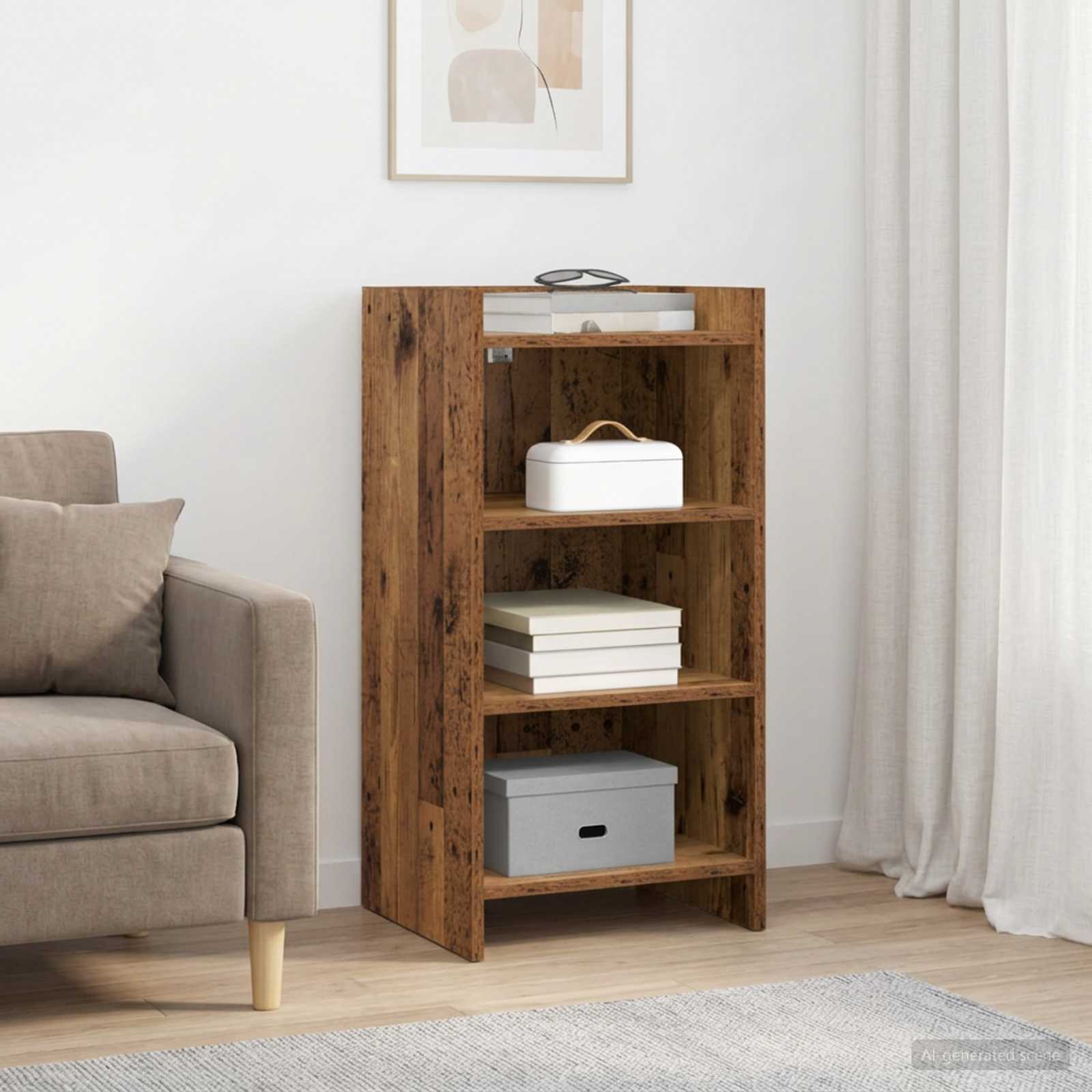 Sideboard Altholz 40 x 36 x 80 cm Holzwerkstoff