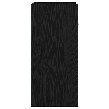 Sideboard Schwarze Eiche 40 x 36 x 80 cm Holzwerkstoff