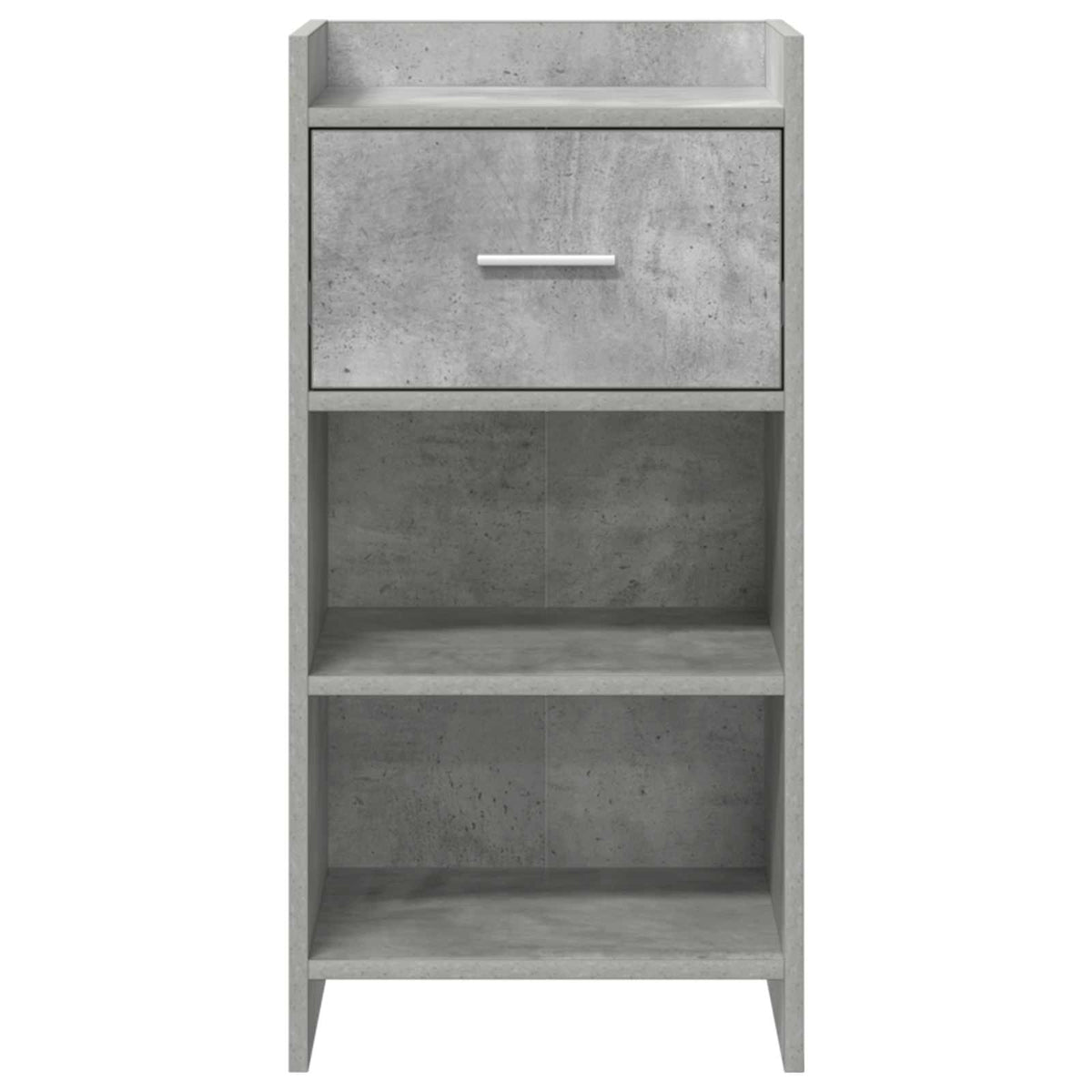 Sideboard Betongrau 40 x 36 x 80 cm Holzwerkstoff