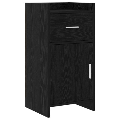 Sideboard Schwarze Eiche 40 x 36 x 80 cm Holzwerkstoff
