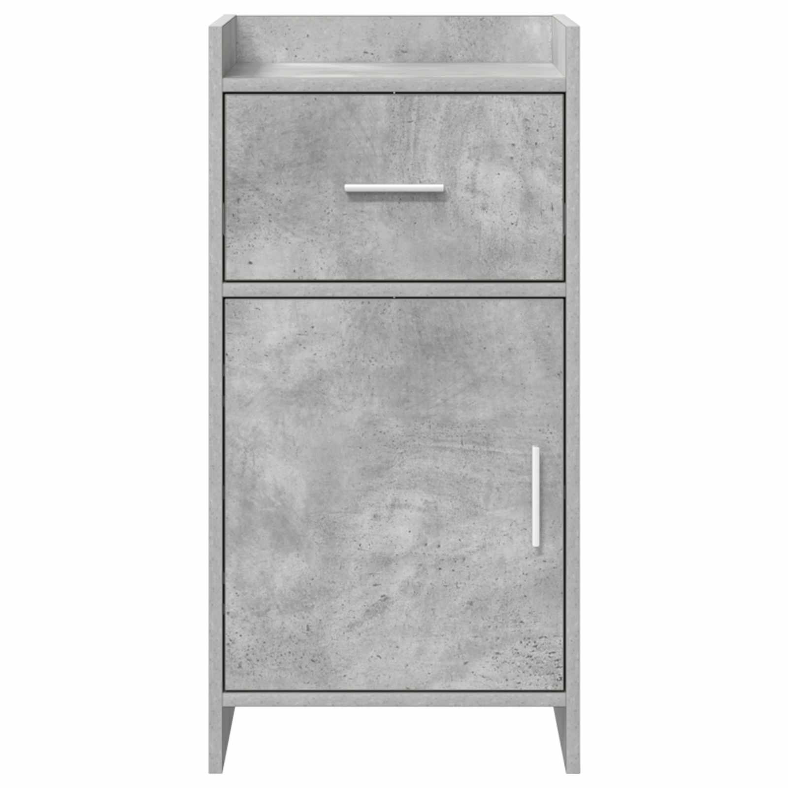 Sideboard Betongrau 40 x 36 x 80 cm Holzwerkstoff