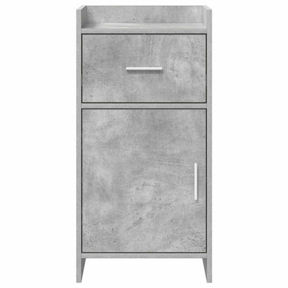 Sideboard Betongrau 40 x 36 x 80 cm Holzwerkstoff