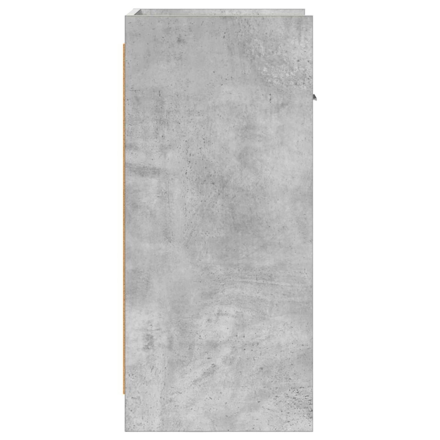 Sideboard Betongrau 40 x 36 x 80 cm Holzwerkstoff