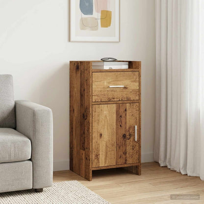 Sideboard Altholz 40 x 36 x 80 cm Holzwerkstoff