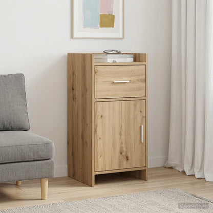Sideboard Artisan-Eiche 40 x 36 x 80 cm Holzwerkstoff
