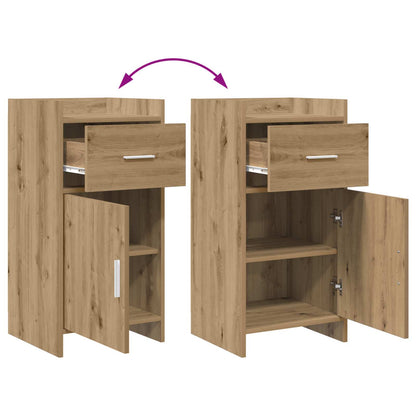 Sideboard Artisan-Eiche 40 x 36 x 80 cm Holzwerkstoff