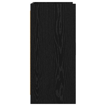 Sideboard Schwarze Eiche 72 x 36 x 80 cm Holzwerkstoff