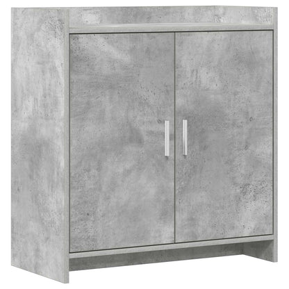 Sideboard Betongrau 72 x 36 x 80 cm Holzwerkstoff