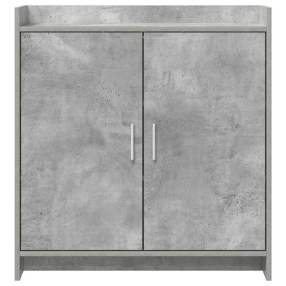 Sideboard Betongrau 72 x 36 x 80 cm Holzwerkstoff
