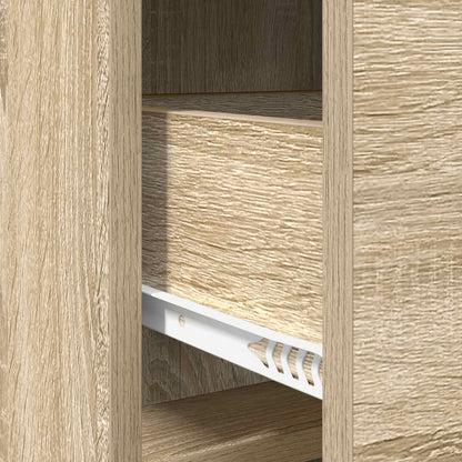 Sideboard Sonoma-Eiche 75 x 33 x 80 cm Holzwerkstoff