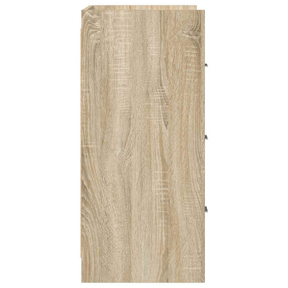 Sideboard Sonoma-Eiche 75 x 33 x 80 cm Holzwerkstoff