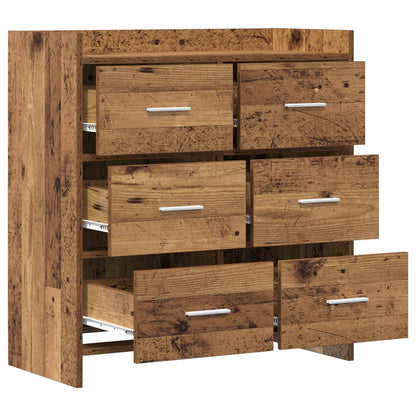 Sideboard Altholz 75 x 33 x 80 cm Holzwerkstoff