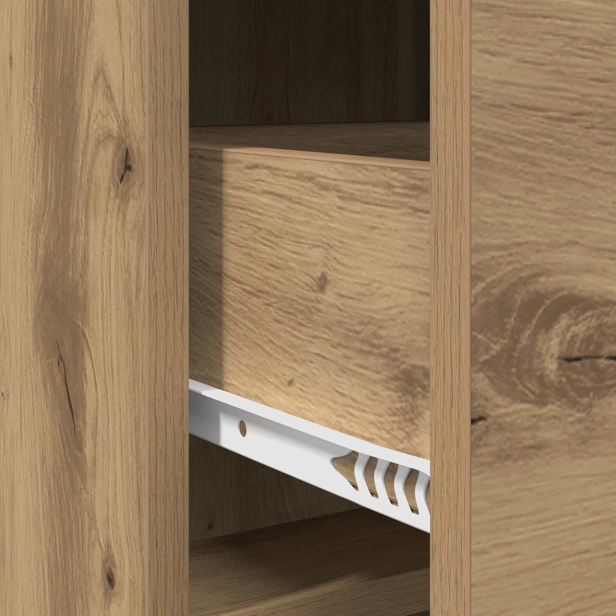 Sideboard Artisan-Eiche 75 x 33 x 80 cm Holzwerkstoff