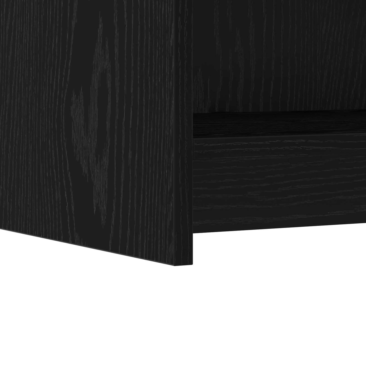 Sideboard Schwarze Eiche 75 x 36 x 80 cm Holzwerkstoff